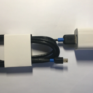 USB Mini-b Cable with USB Wall Adapter for M1 Multipulse model
