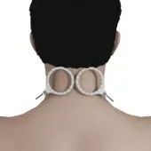 Neck coil placement opposite sides