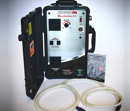 MegaPulse 2.5 mobile case PEMF system