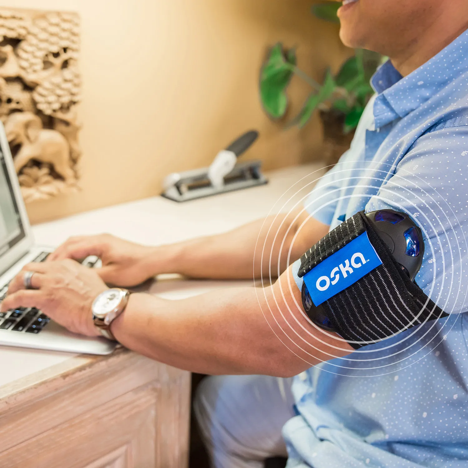 Oska Pulse alternative portable PEMF device — StemPulse coil applicator by ElectroMeds