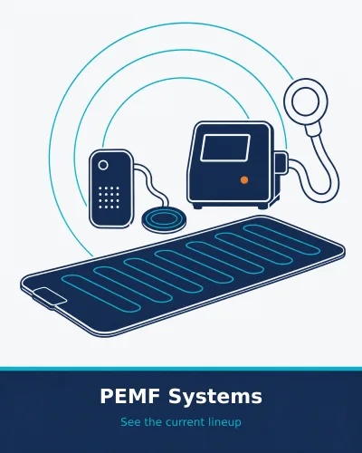 Current PEMF systems available from ElectroMeds